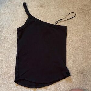 We the free Women's Black One-Shoulder Top